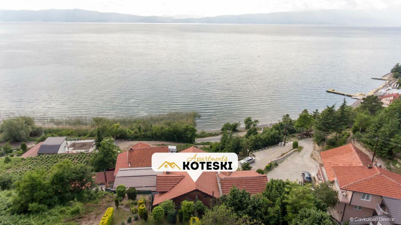 Apartments Koteski Ohrid Buitenkant foto